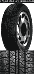 Автошина 175/65 R14 Л-5 (КАМА-210)