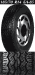 Автошина 185/70 R14 БЛ-85