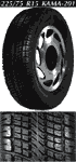 Автошина 225/75 R15 КАМА-201