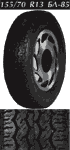 Автошина 155/70 R13 БЛ-85